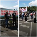 Una marcia di protesta contro lo smantellamento della sanità a Nuoro