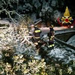 Neve e maltempo nel nuorese, oltre 70 interventi dei Vigili del fuoco