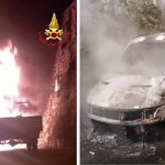 Due attentati incendiari a Bitti, in fiamme un camioncino e un'auto. In corso le indagini.