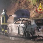 Allarme a Orgosolo, un'auto distrutta dalle fiamme: si ipotizza l'atto doloso