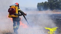 incendio guspini nuoro incendi