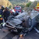 Incidente sulla Oliena-Dorgali, auto si ribalta: un ferito