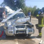 Violento incidente a Marceddì, scontro tra auto: 5 feriti