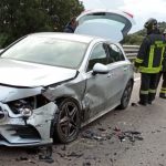 Scontro fra auto sulla provinciale per Loceri, 3 feriti