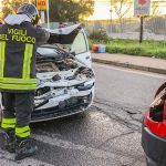 Violento incidente sulla strada statale 131 dcn, 4 feriti