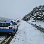 Il Nuorese nella morsa del freddo, disagi per la neve sulle strade