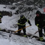 Disagi per la neve  in tutta la provincia di Nuoro