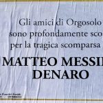 Manifesti funebri per Matteo Messina Denaro, choc a Orgosolo