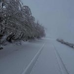 Continua a cadere la neve in Barbagia, a Fonni è tutto bianco - VIDEO