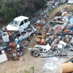 Maxi discarica illegale nelle campagne di Villagrande Strisaili