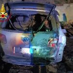 incendio auto nuoro