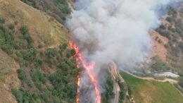 Incendio a Jerzu