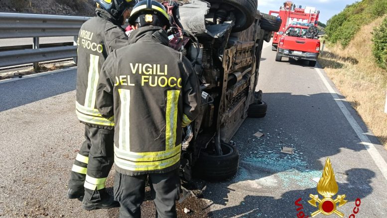 Violento incidente sulla strada per Ottana, ci sono feriti