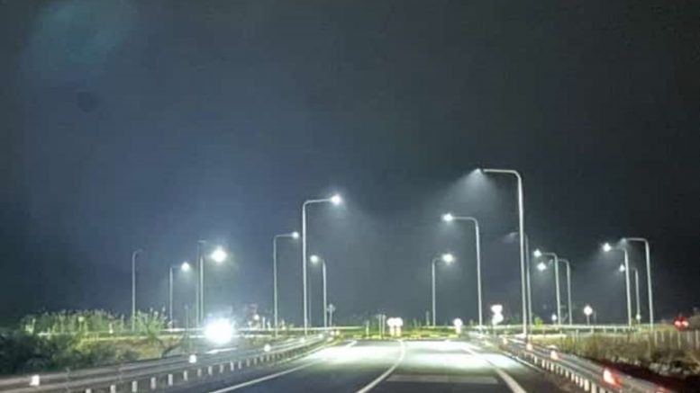 Rotatoria di Tortolì sulla 125 Var