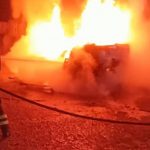 Auto in fiamme a Nuoro, l'ipotesi dell'atto doloso