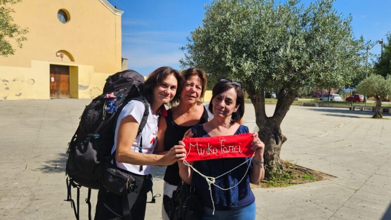 Rosalba Castelli incontra i familiari di Mirko Farci aTortoli