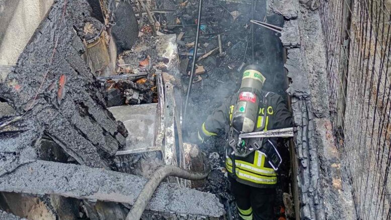 incendio orosei