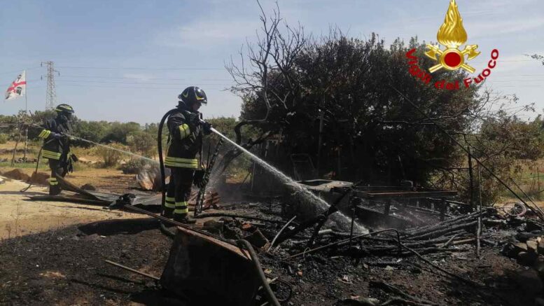 incendio orosei