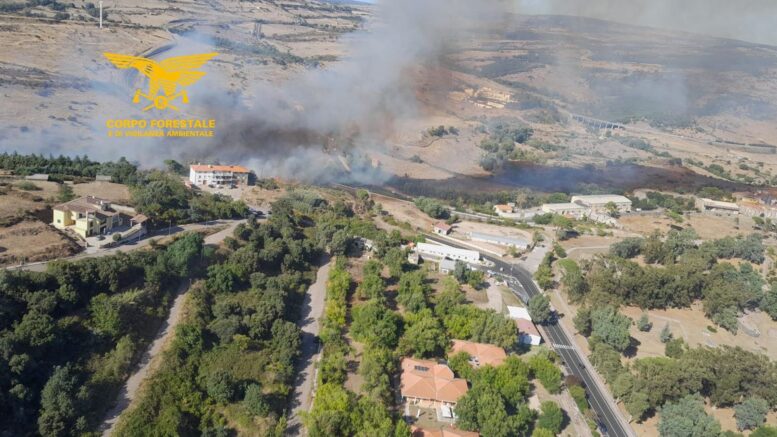 Incendio Macomer