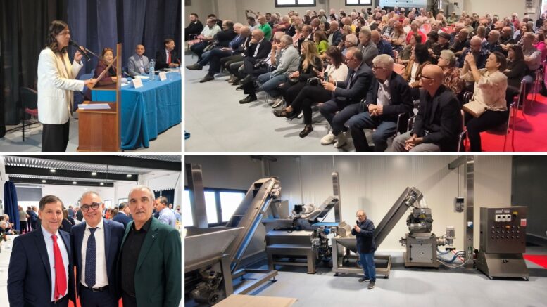 nuovo frantoio cooperativa olivicoltori oliena inaugurazione agci gallura nuoro todde
